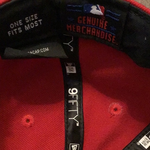 New Era Yankee,Red and Gray Hat - Picture 3 of 4